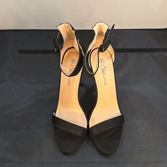 BRAND NEW SHOELAND WOMEN'S ANKLE Strap HEELS STILETTO HIGH HEELS SANDALS - Picture 3 of 16